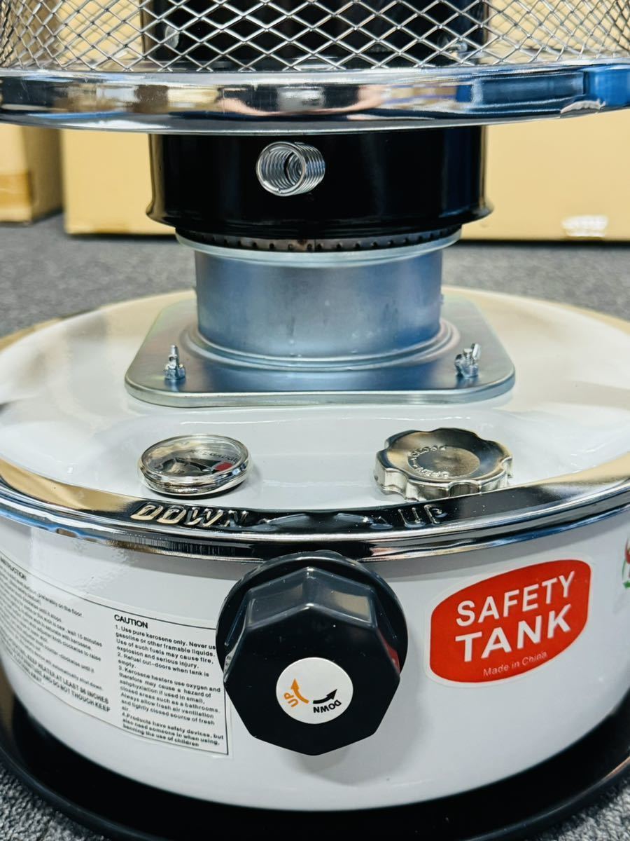 1円〜2024最新型石油ストーブ タンク容量6L 360% 循環対流型 高