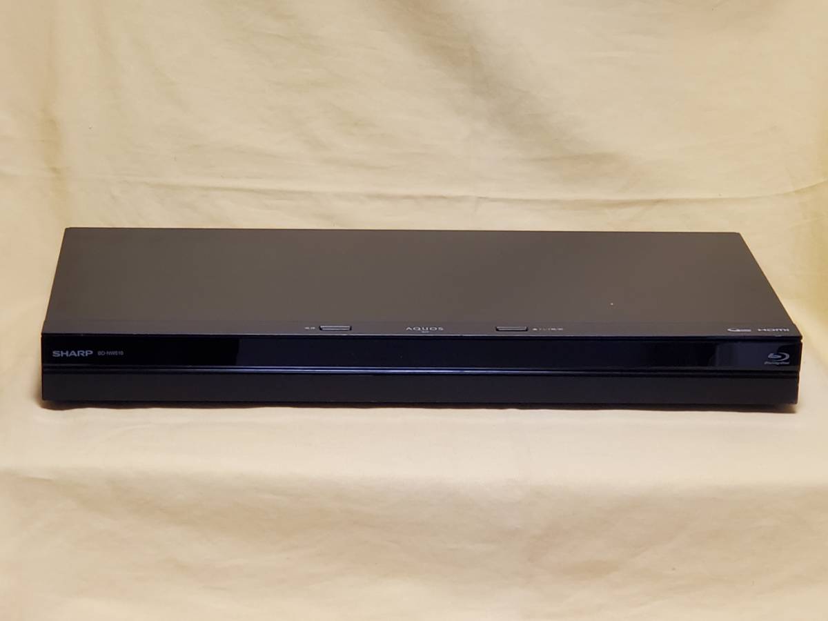 SHARP シャープ AQUOS BDレコーダー BD-NW510　2017年製　ジャンク品