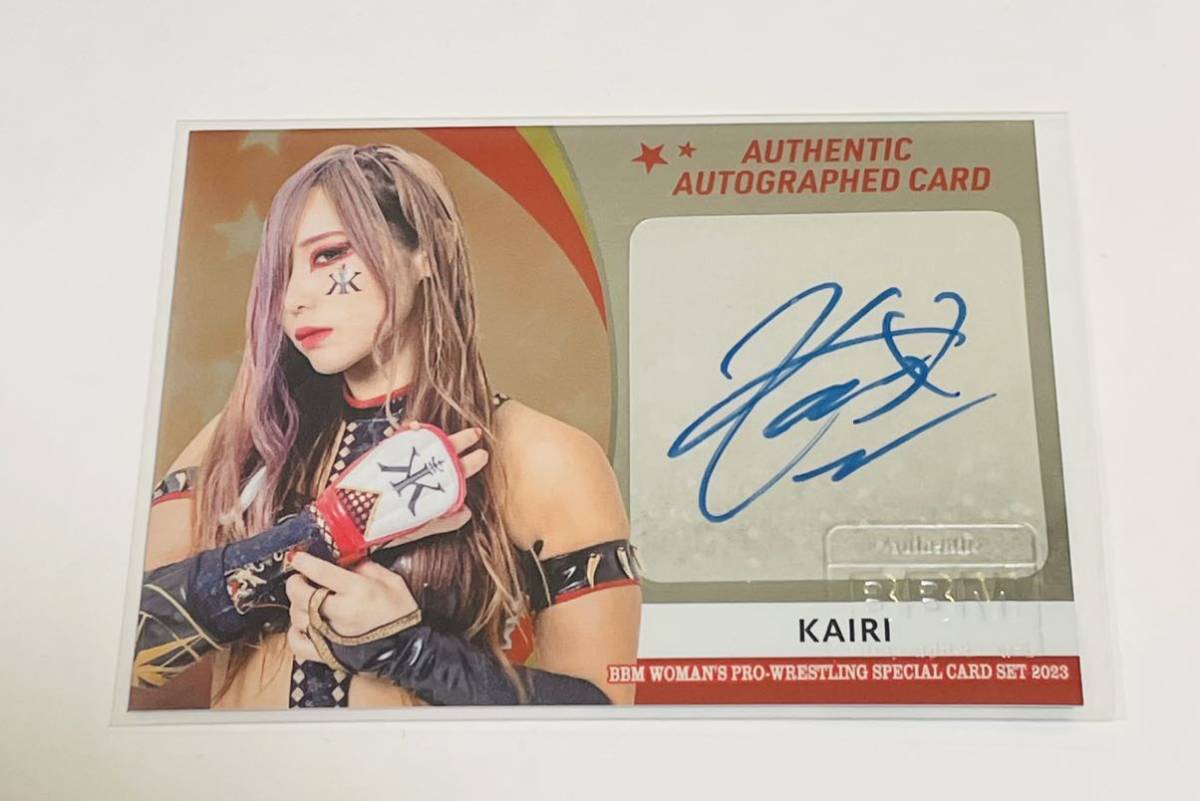 ☆23 女子プロレスカード 鈴季すず 直筆サイン 30枚限定☆