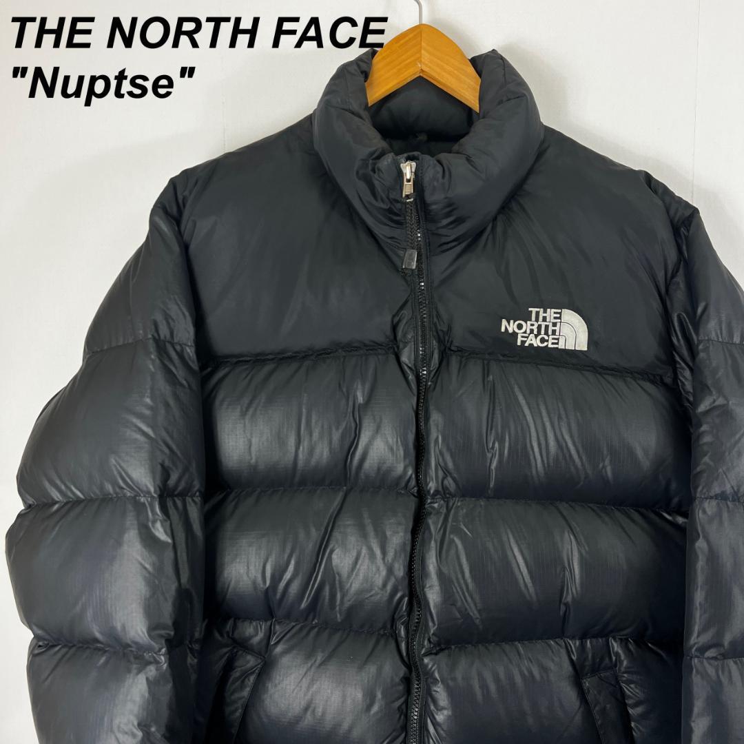 90s THE NORTH FACE ノースフェイス ヌプシ ブラック ダウン