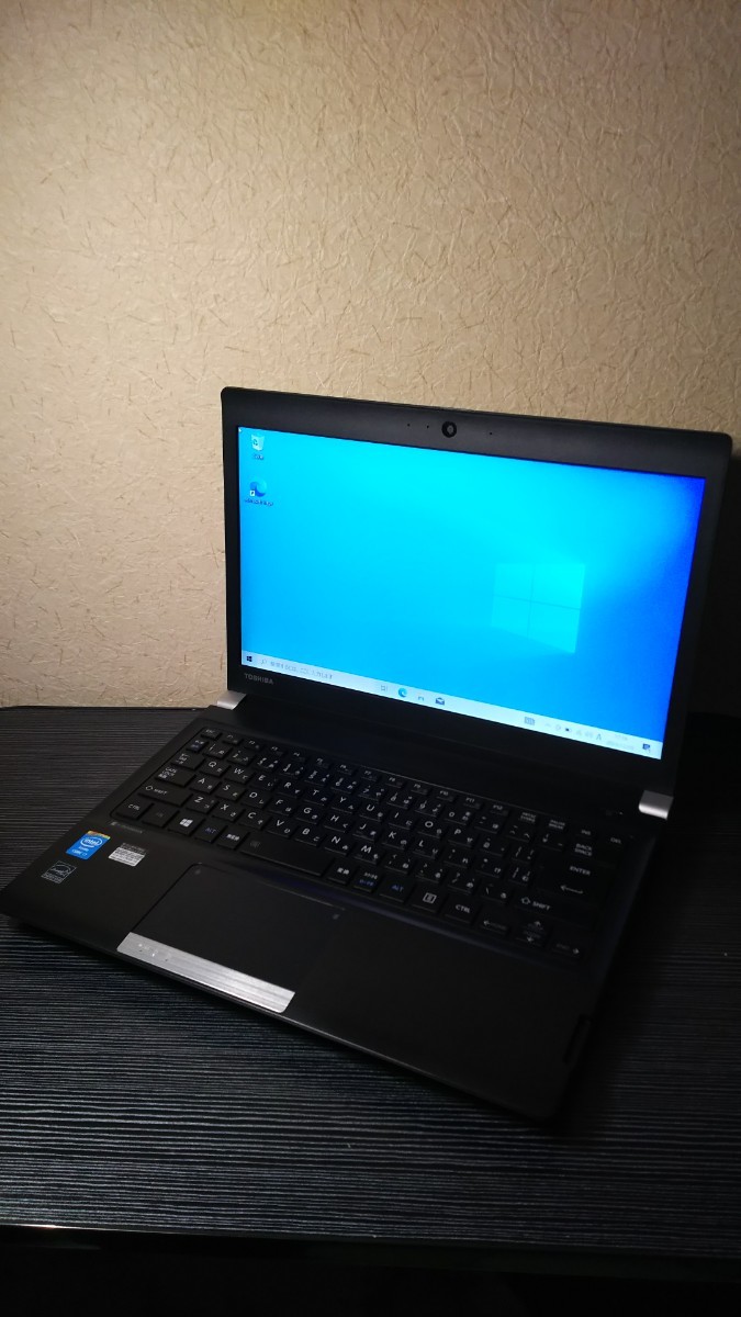 TOSHIBA dynabook R734/38KB windows10 バッテリー良好 中古東芝