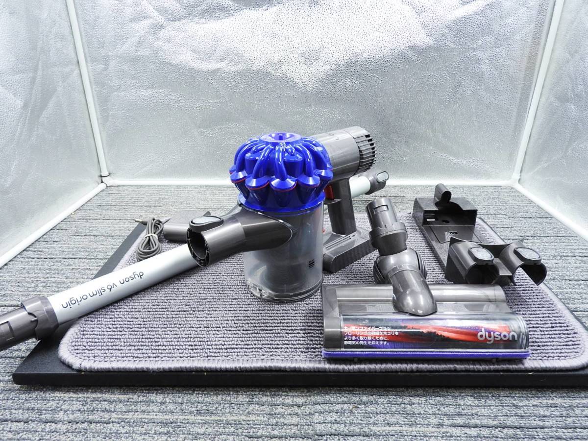 Dyson ダイソン☆V6 Slim Origin コードレスクリーナー DC62 カーボン 