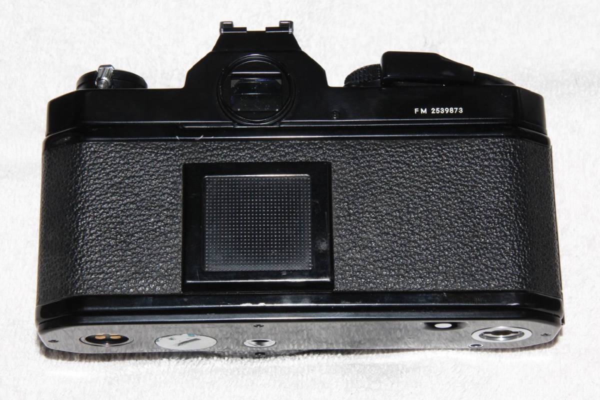 ニコン Nikon FM ボディ ブラック 後期型 【公式通販】