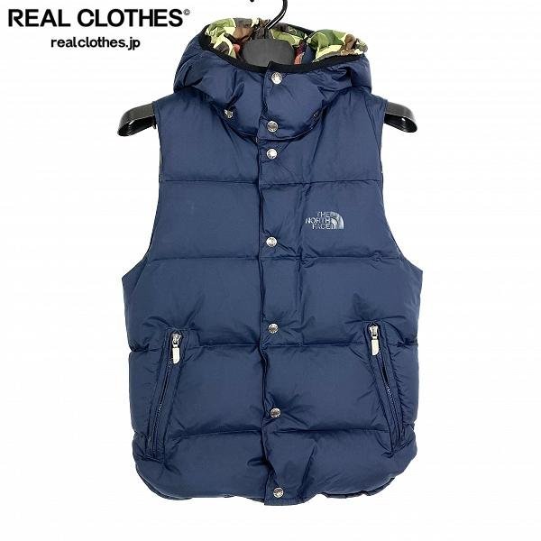 ☆ノースフェイス×アイコムデギャルソンジュンヤワタナベマン ダウンベスト WF-V902/XS /080