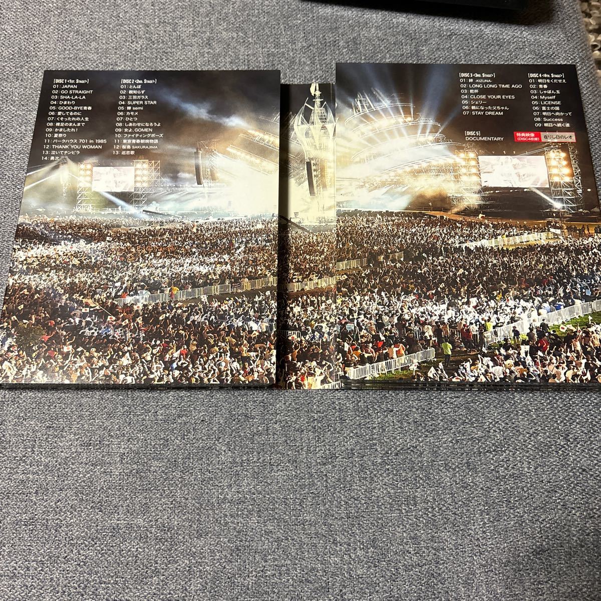 長渕 剛 富士山麓 ALL NIGHT LIVE 2015(DVD:5枚組)POBD-21022/6