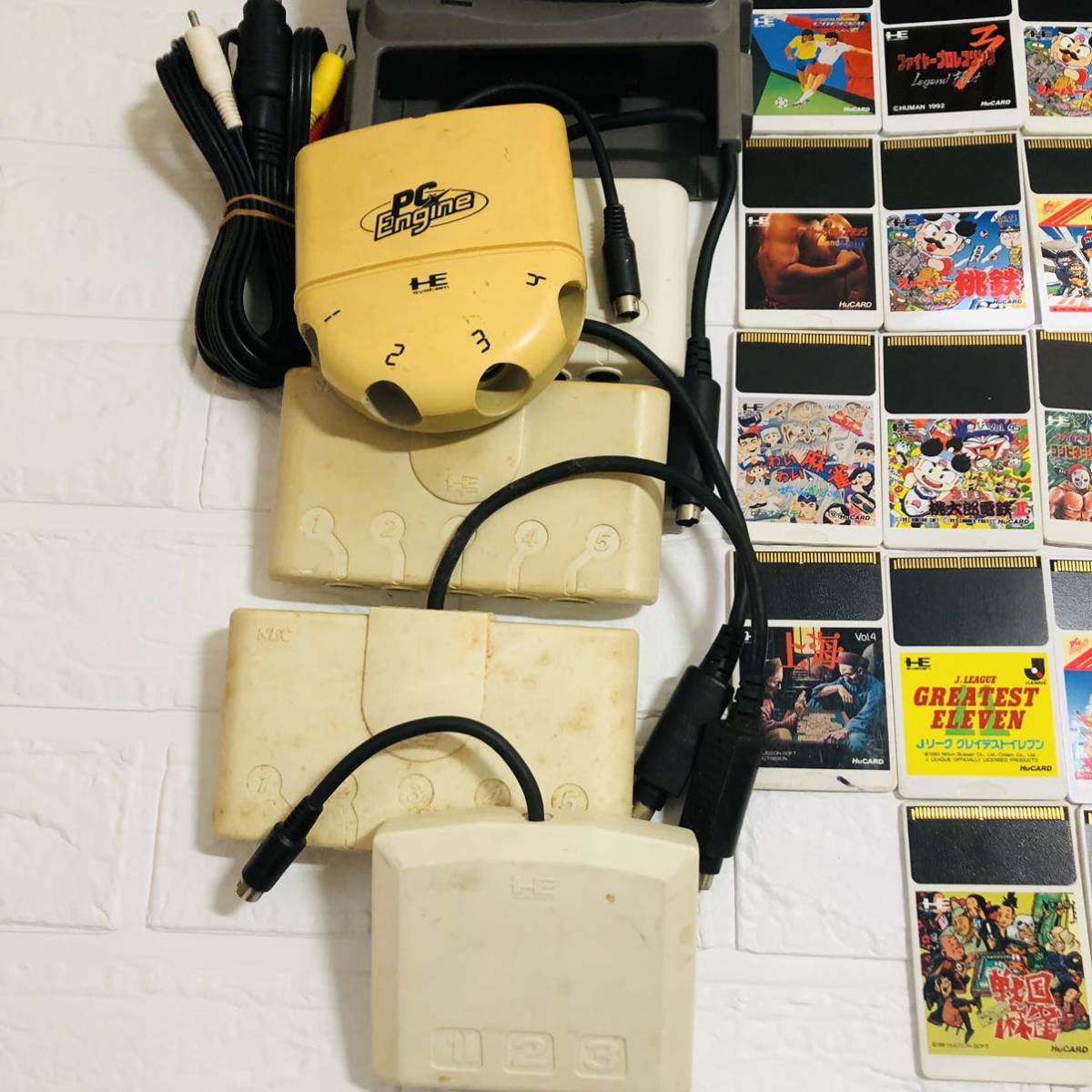 PC Engine 本体 ソフトまとめ　43本　ジャンク ジャンク PCエンジンソフト、周辺機器まとめ売り 本体 周辺機器 ソフト