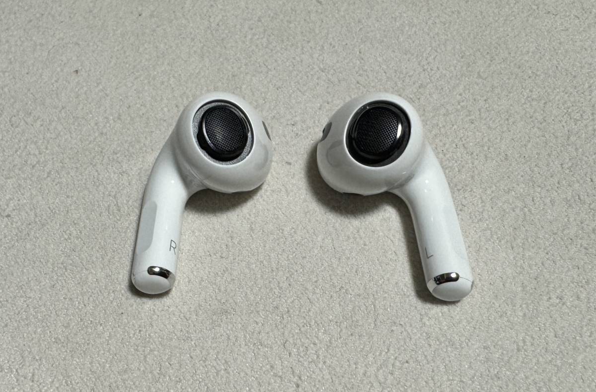AppleCare+の保証つき！イヤホンは純正新品交換済み未使用!! AirPods