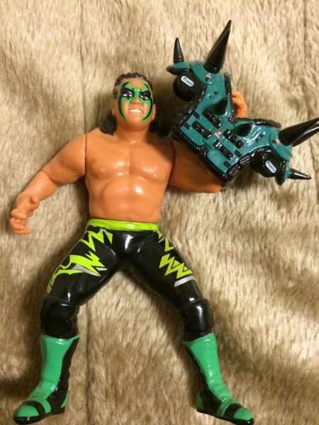 新日本プロレス フィギュア パワーウォリアー 佐々木健介 甲冑付