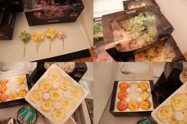 ☆プリザーブドフラワー　花材セット２　バラ　☆お得　美品_3