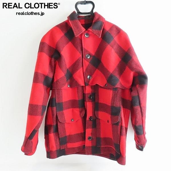 FILSON GARMENT 赤黒チェック ダッフルコートメンズ FILSON GARMENT 赤黒チェック ダッフルコート メンズ FILSON GARMENT