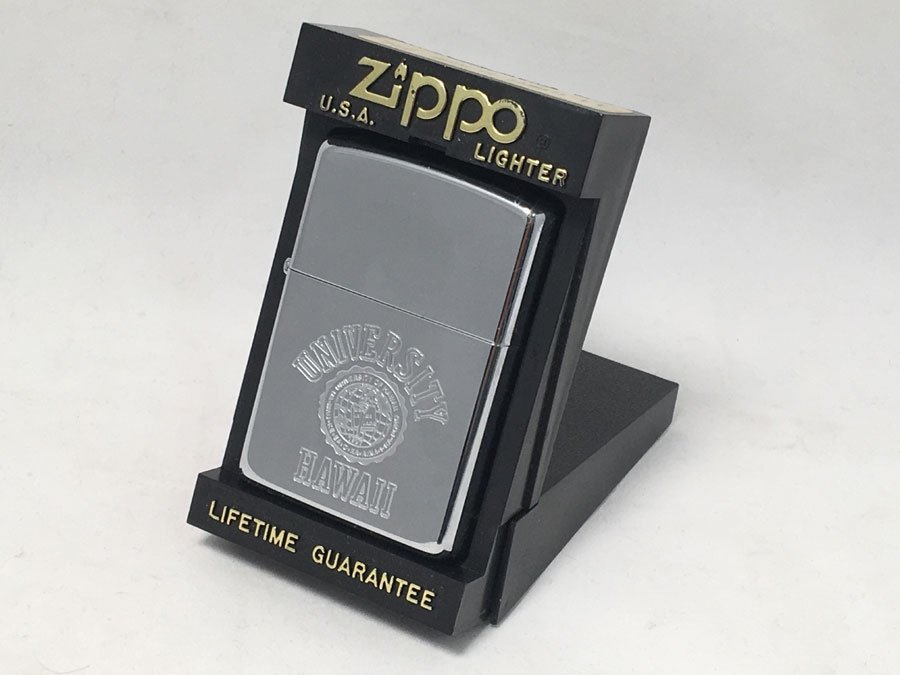未使用 ZIPPO ジッポー オイルライター HAWAII UNIVERSITY ハワイ大学 