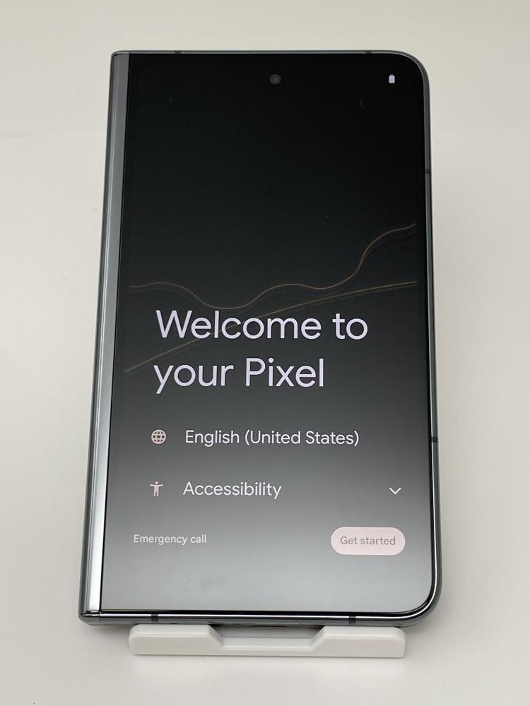 1094【ジャンク品】 Google Pixel Fold au SIMロック解除 SIMフリー