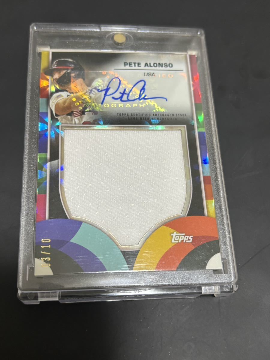 topps pete alonso ピートアロンソ 直筆サイン10枚限定