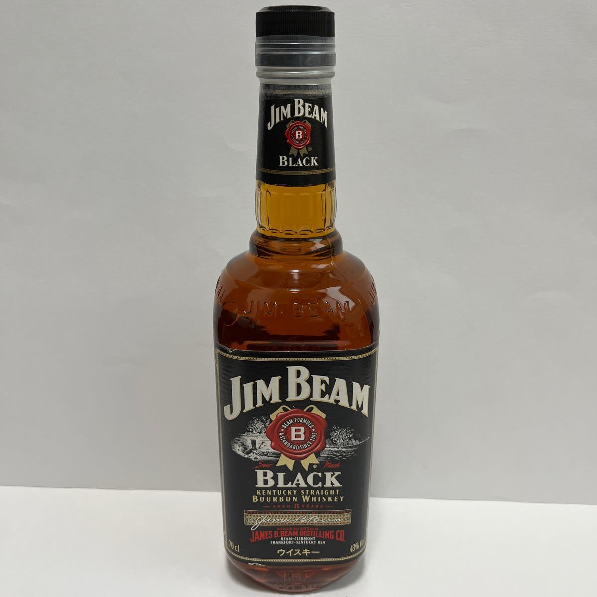 1999年瓶詰 ジムビーム ブラックラベル 8年 43％ 700ml 正規輸入品 