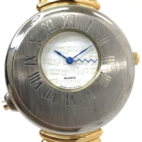 レア SEIKO セイコー メロディーウォッチ 腕時計 V421-0040 クオーツ