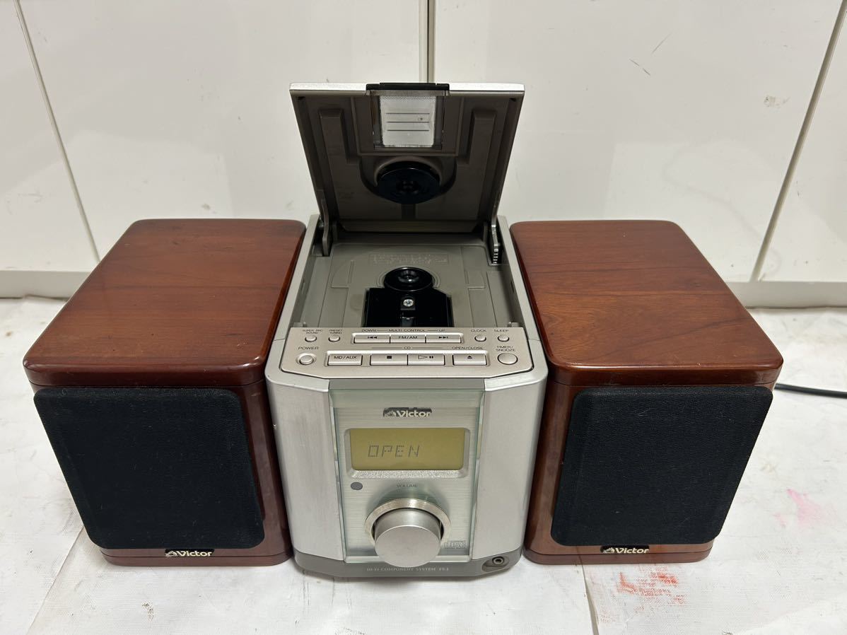 ビクター Victor オーディオミニコンポ HiFi COMPONENT SYSTEM FS-1