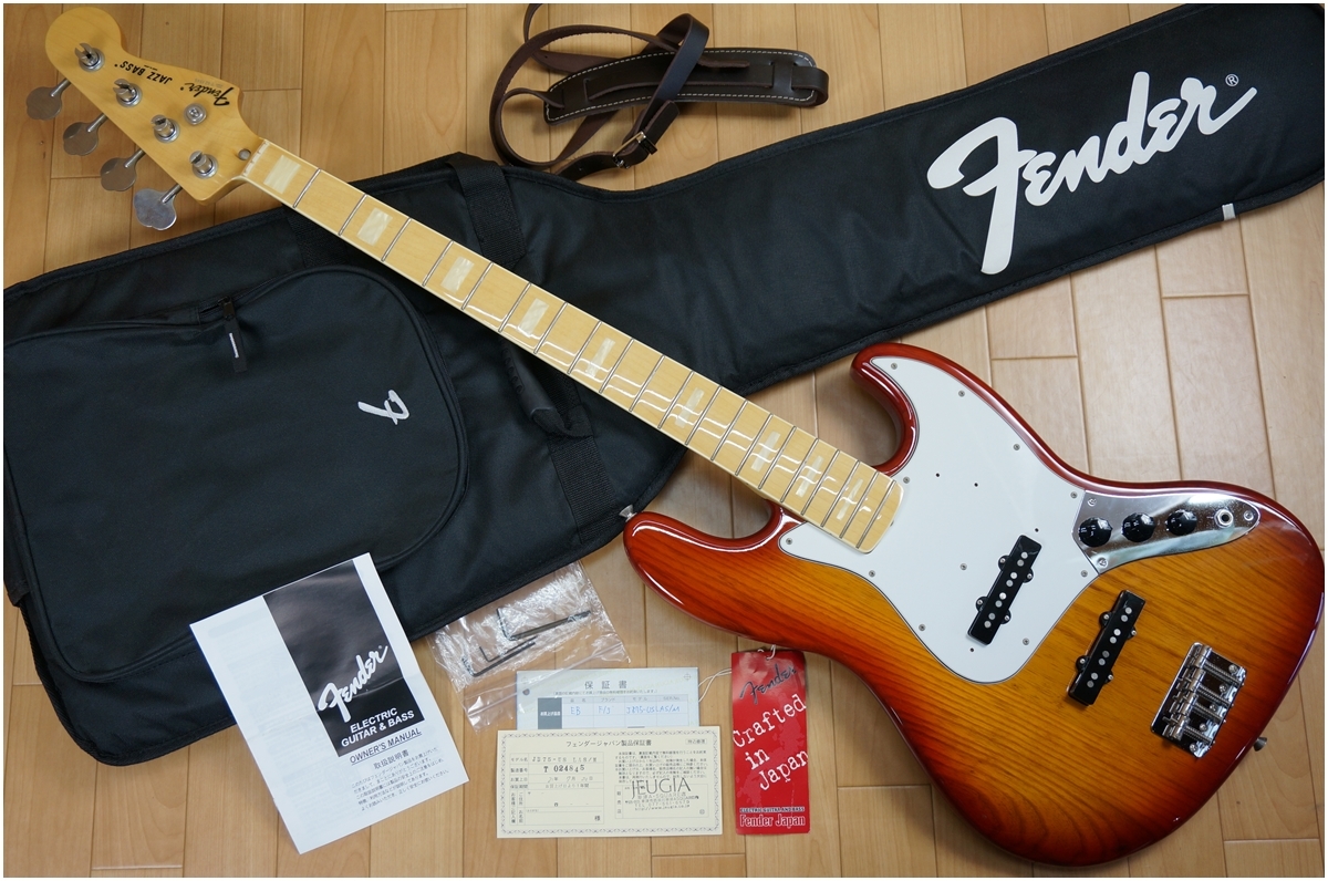 美品】 Fender Japan ☆ フェンダー ☆ エレキベース ジャズベース 