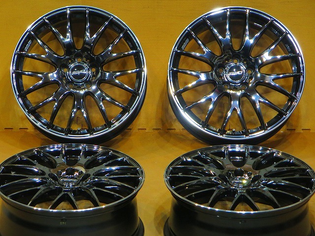 超美品 限定品 4本SET【RAYS HOMURA 2×9 JET BLACK EDITION II】レイズ 