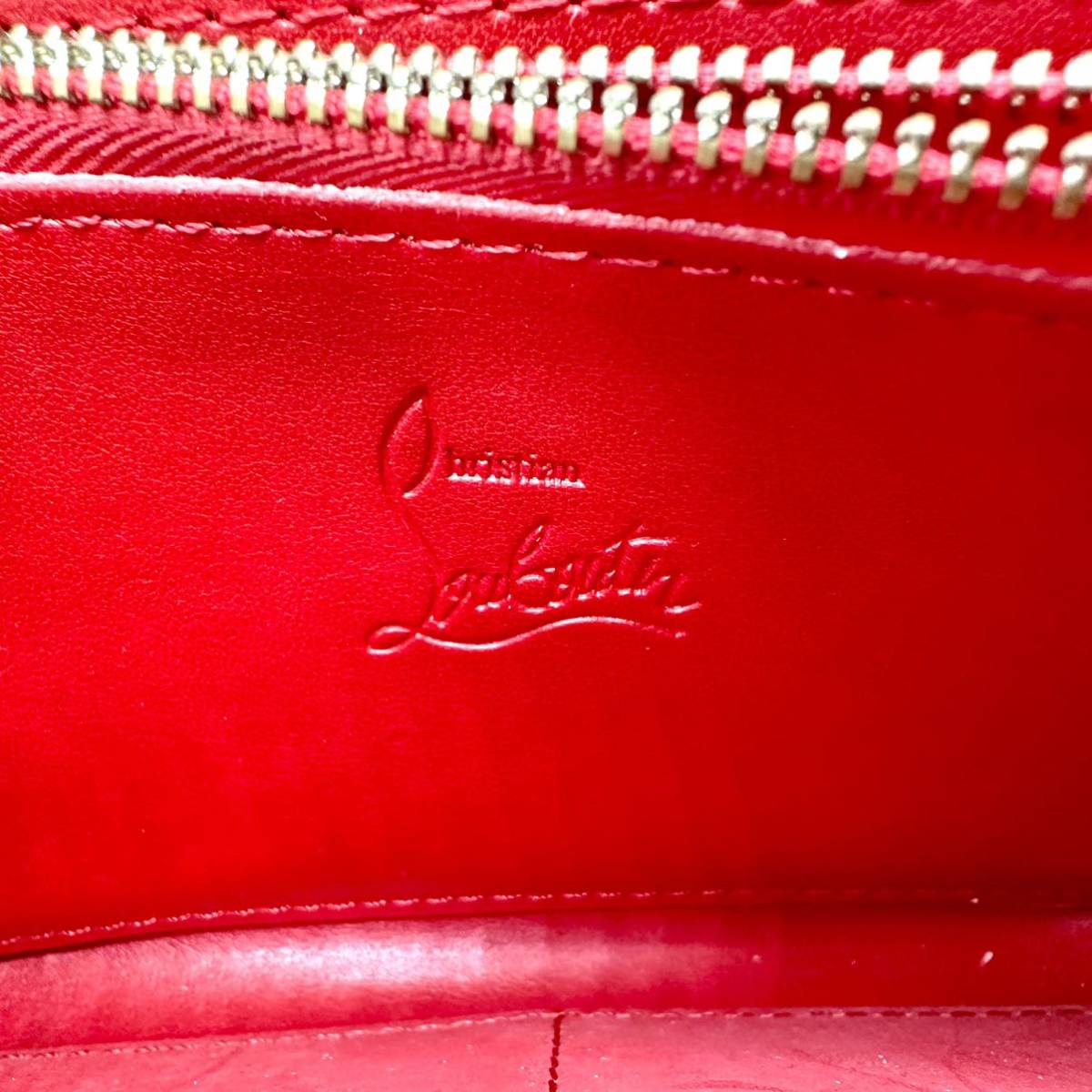 極美品】クリスチャンルブタン Christian Louboutin サイフ 長財布 