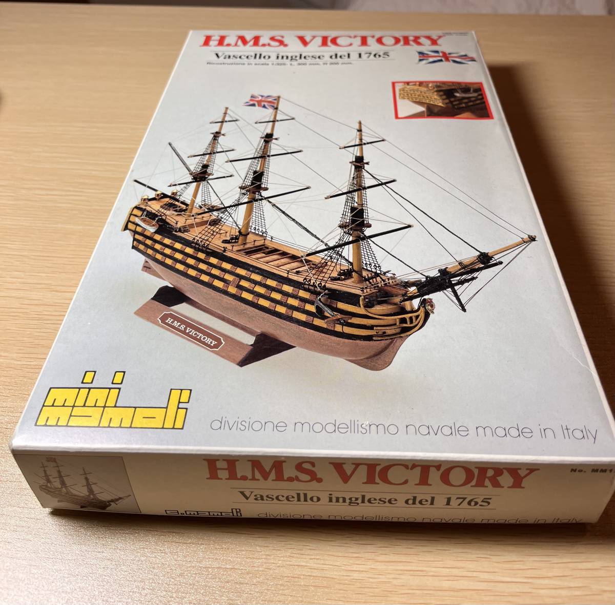 ミニマモリ 帆船模型 1/325 HMS VICTORY　未使用希少品_1
