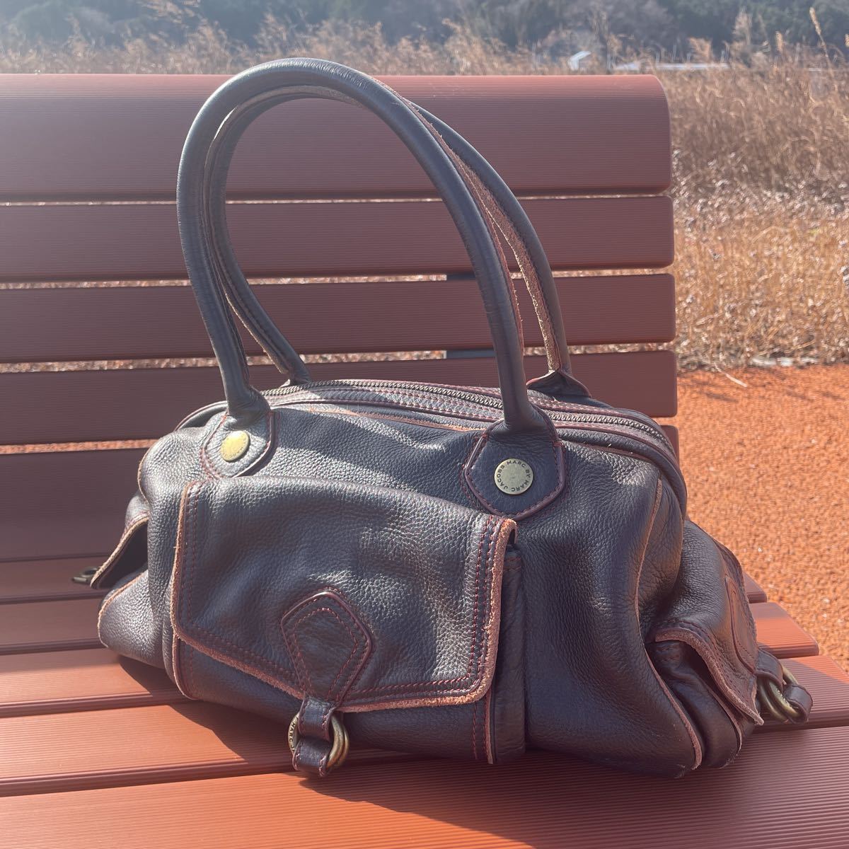 MARC JACOBS マークジェイコブス バッグ Y2K VINTAGE 本革 MARC JACOBS