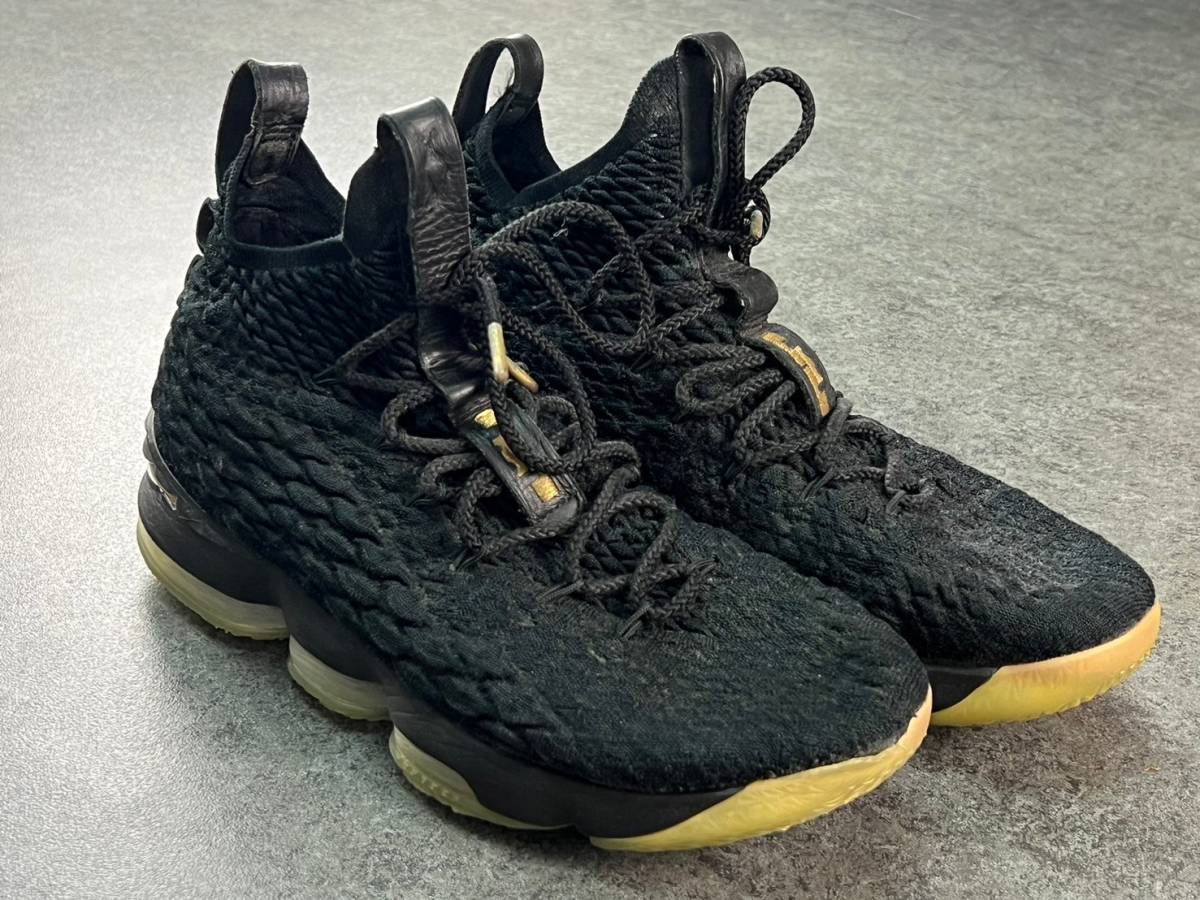 NIKE レブロン15 ブラックゴールド26 Size 11.0 Nike LeBron 15