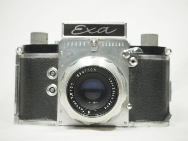 ■　EXA IHAGEE DRESDEN carlzeiss　Jena　Tessar　50mm　F2.8付　■_2