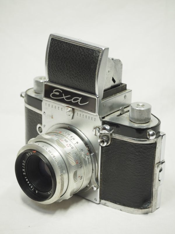 ■　EXA IHAGEE DRESDEN carlzeiss　Jena　Tessar　50mm　F2.8付　■_8