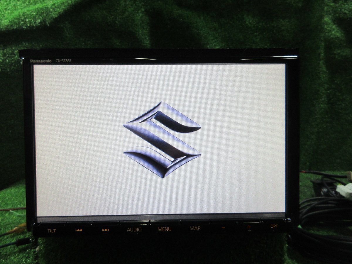 訳あり品 スズキOPナビ パナソニック CN-RZ865 CD/DVD/BTオーディオ 