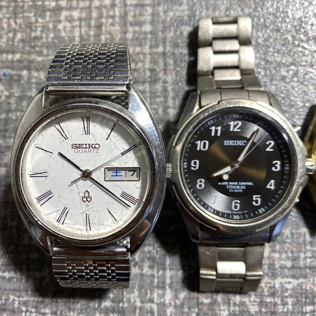 SEIKO 腕時計 グランドクォーツ4840-8110/7559-6010/4803-8000/5B21