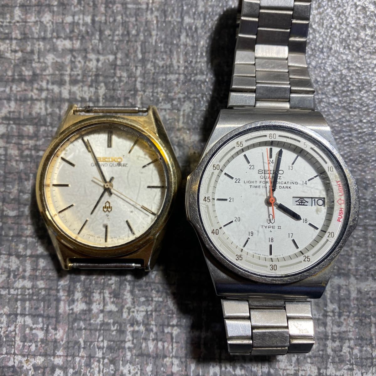 SEIKO 腕時計 グランドクォーツ4840-8110/7559-6010/4803-8000/5B21