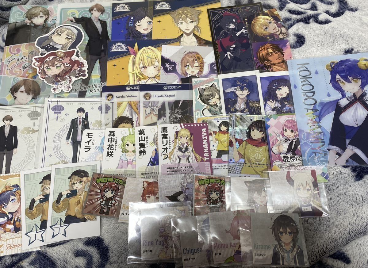 にじさんじ まとめ売り チェキ ポストカード 剣持刀也 加賀美ハヤト 