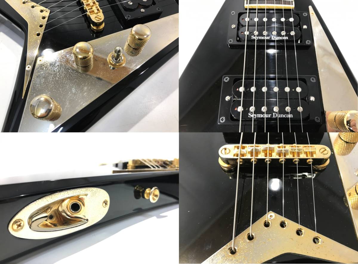 中古品 Jackson Stars RR-TN01STB 1999 BLK Randy Rhoads V ジャクソン