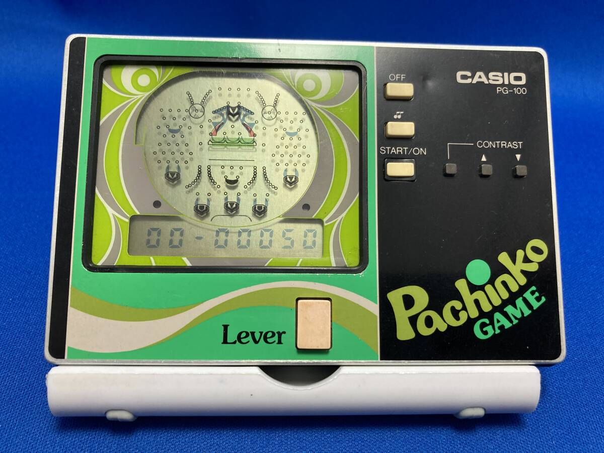 動作品】LSIゲーム CASIO パチンコ PG-100 ゲームウォッチ LCD 携帯 