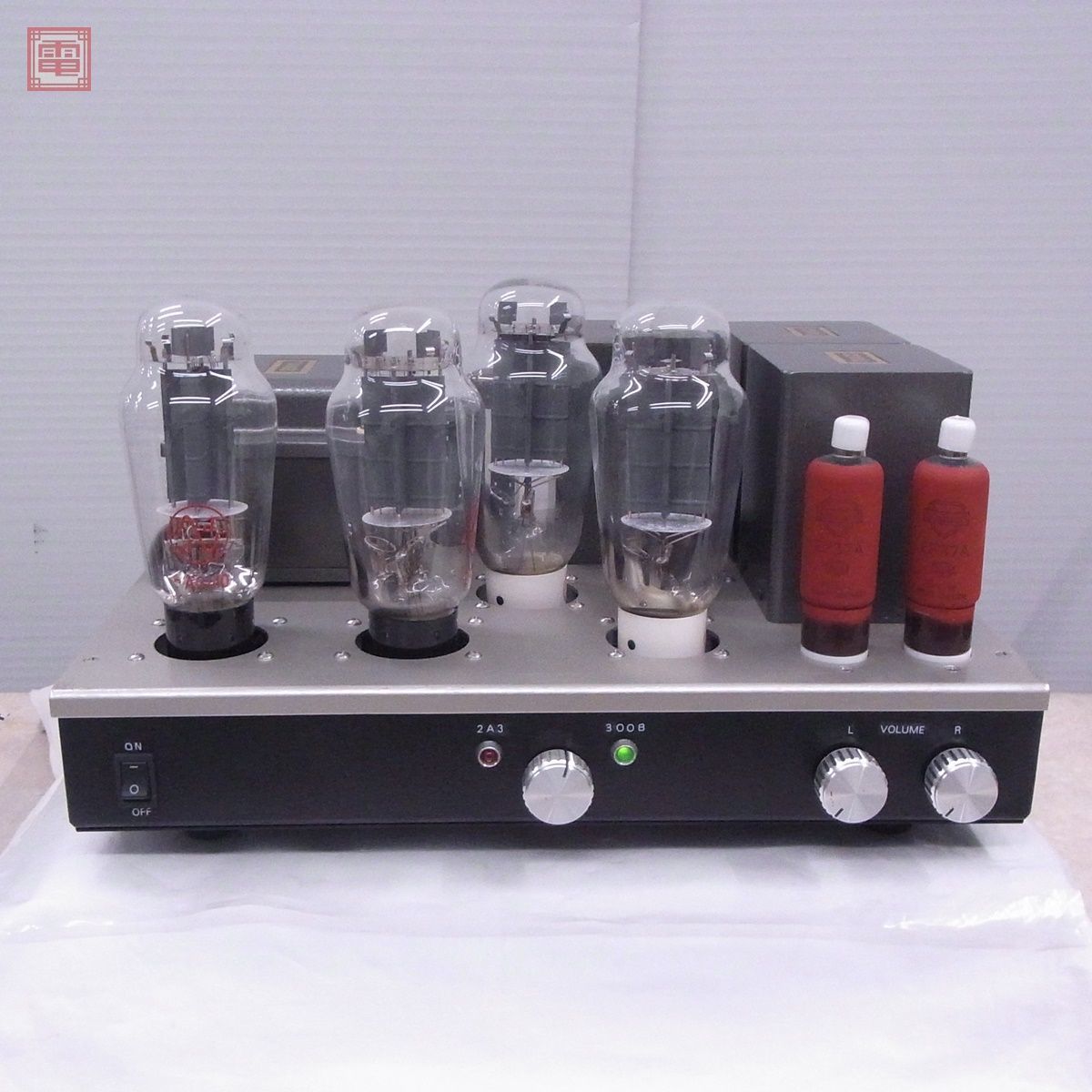 自作品? 真空管アンプ 2A3-40 2本 300B 2本 他 TANGO 音声出力確認 現状品【FE_2