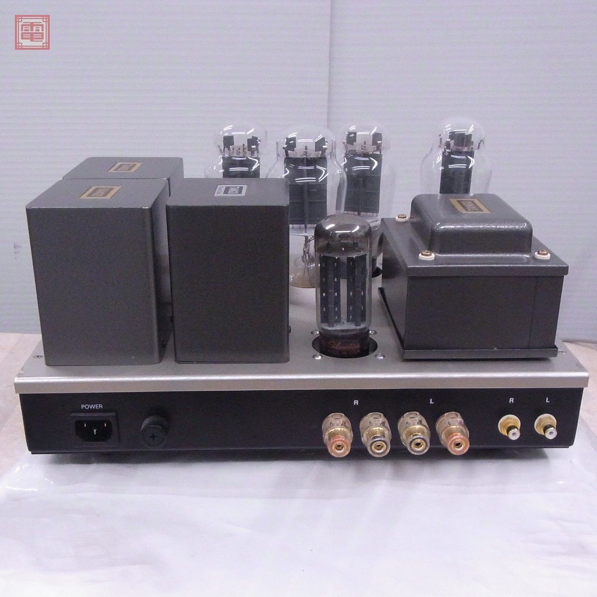 自作品? 真空管アンプ 2A3-40 2本 300B 2本 他 TANGO 音声出力確認 現状品【FE_3