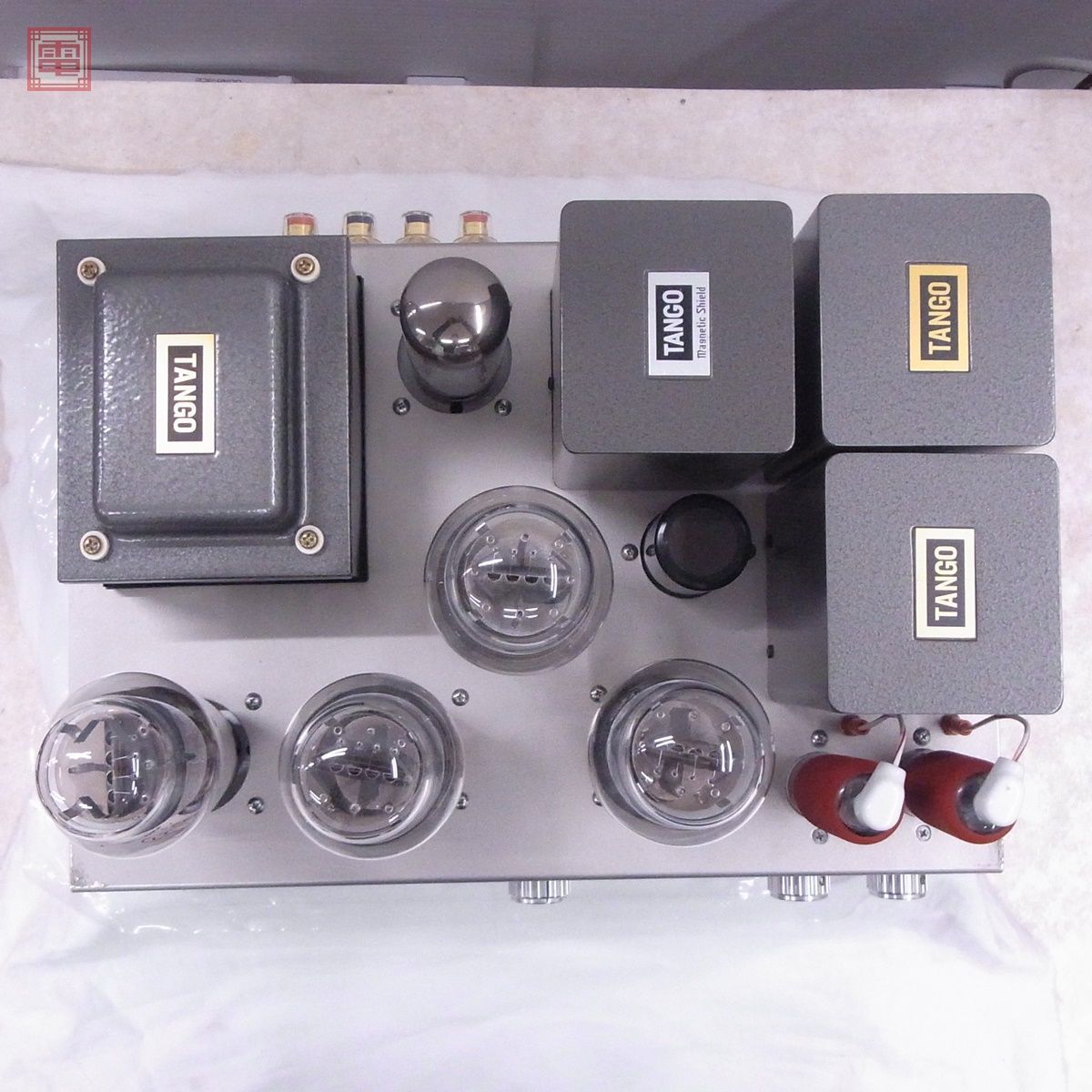 自作品? 真空管アンプ 2A3-40 2本 300B 2本 他 TANGO 音声出力確認 現状品【FE_6