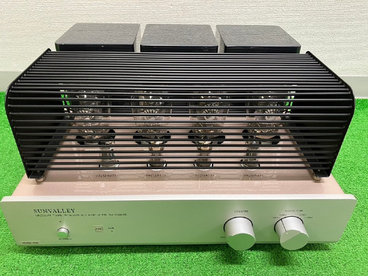 【中古品 動作品】『2-363』SUNVALLEY サンバレー SV-2300SE 300B 真空管 プリメインアンプ　動作確認済_2