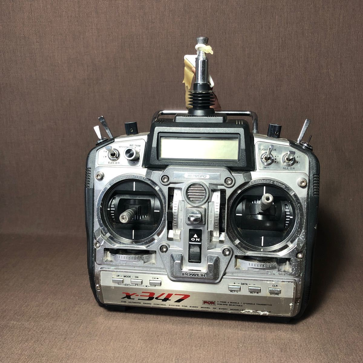 475 JR PROPO JRプロポ X-347 PCM/PPM プロポ＊ジャンク品(送信機