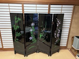 パーテーション アイアン 間仕切り スクリーン つい立 揺らさ AJ-2010-S