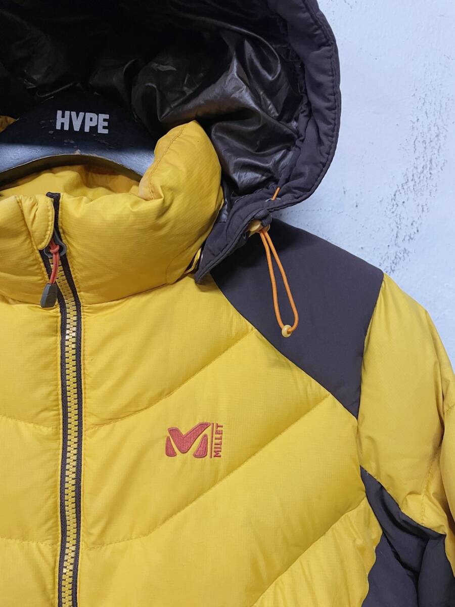 V1145) ミレー MILLET WINDSTOPPER ダウン ジャケット レディース M