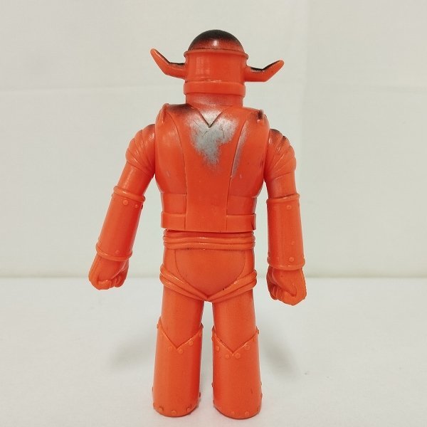 電人ザボーガー　ゴールド・ジャッカー　ミニソフビ　ブルマァク mP034a [当時物] ブルマァク 電人ザボーガー ゴールドジャッカー