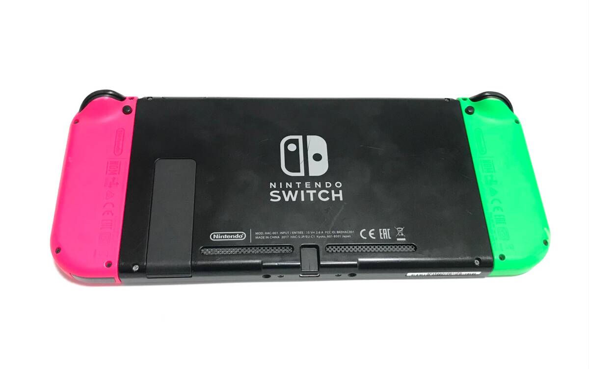 希少][未対策機][チェック/整備品]ニンテンドースイッチ スプラ
