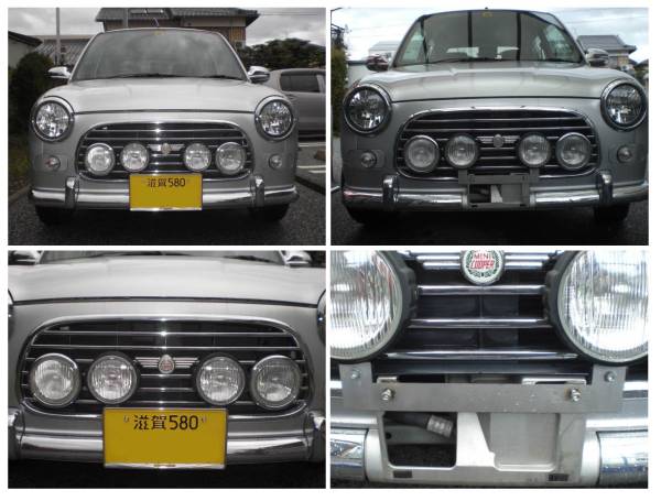 ミラジーノ なんとなくMiniラリー仕様 フォグランプステー
