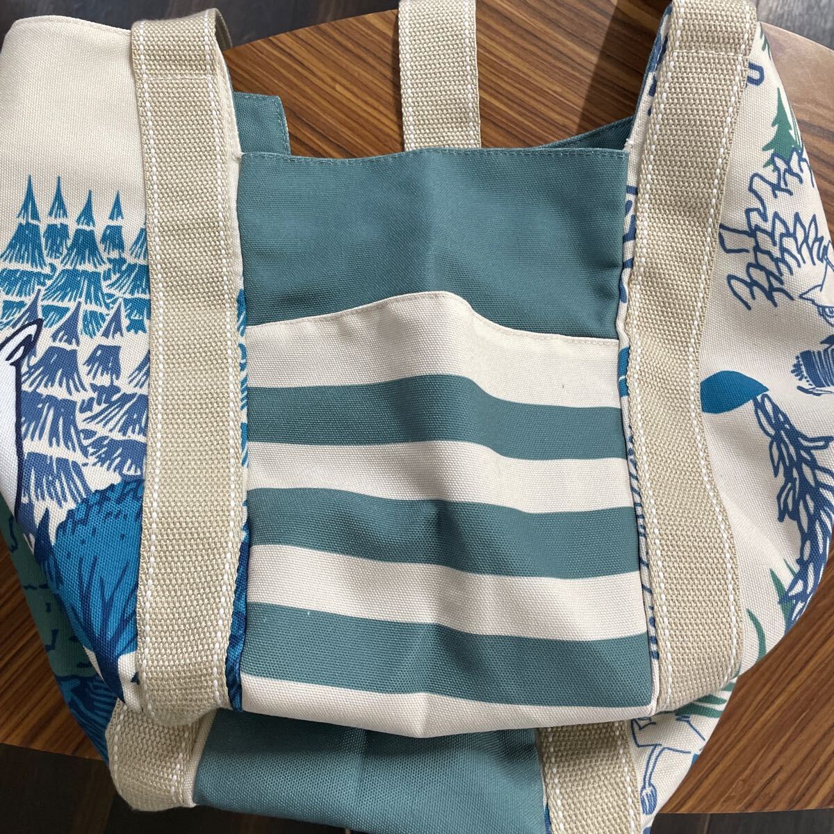 ムーミン　バルーンバッグ新品　タグ付きふ_4