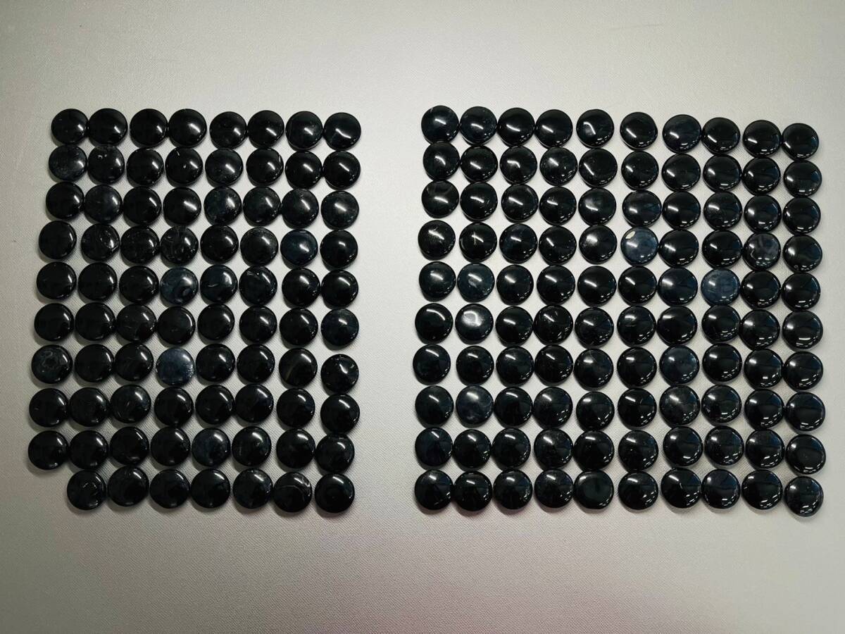 希少 七宝碁笥 瑪瑙碁石 白178個 黒179個 大理石 めのう 天然石 囲碁
