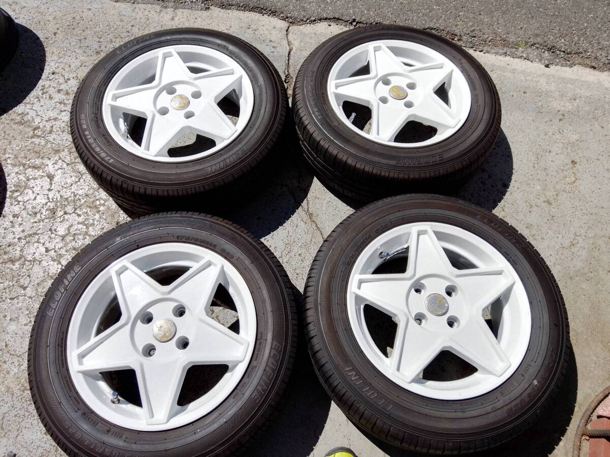 タイヤ/ホイールセット AGA CORSE 14インチホイール フィアット等