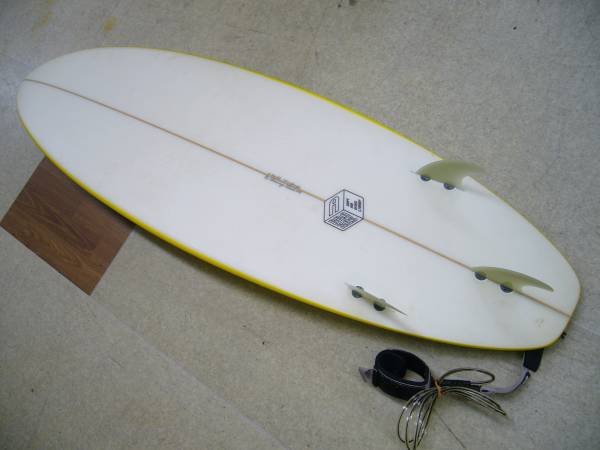 ①【中古】ABRAXAS/サーフボード/約190/FCSリーシュコード付(6.0 ①【中古】ABRAXAS/サーフボード/約190/FCSリーシュコード付(6.0