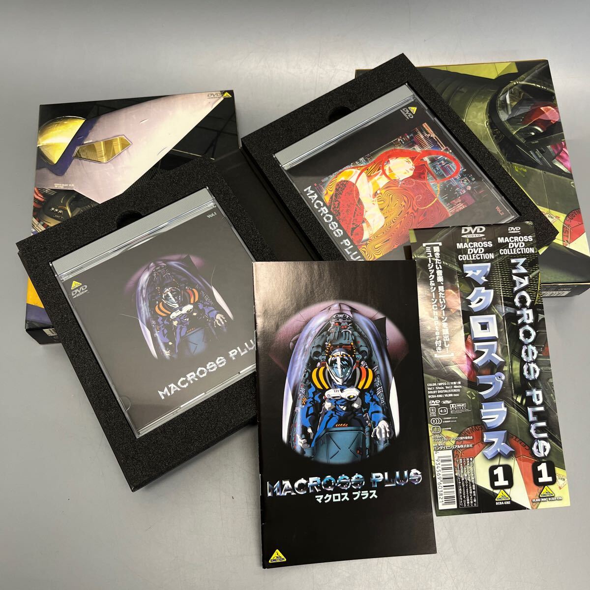 1円スタート マクロス DVD 2セット まとめ売り マクロスプラス アニメ