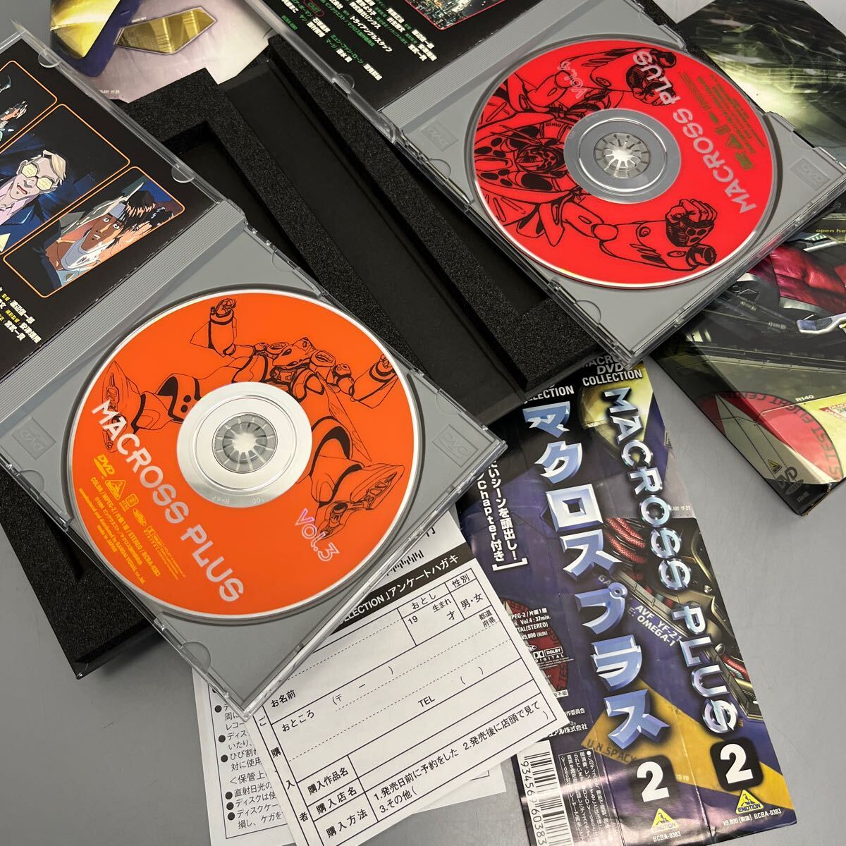 1円スタート マクロス DVD 2セット まとめ売り マクロスプラス アニメ